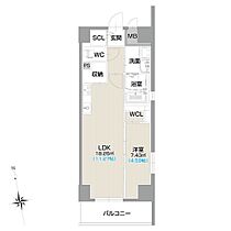 フォルティス今池 1401 ｜ 愛知県名古屋市千種区今池５丁目16-22（賃貸マンション1LDK・14階・42.50㎡） その2