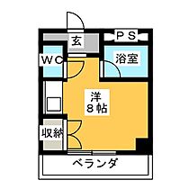 ウエルネス2  ｜ 愛知県名古屋市中村区稲上町３丁目（賃貸マンション1R・2階・23.80㎡） その2