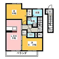 ファルツ稲上  ｜ 愛知県名古屋市中村区稲上町５丁目（賃貸アパート2LDK・2階・54.05㎡） その2