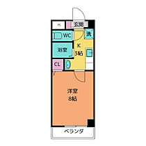 ヤマトマンション昭和橋  ｜ 愛知県名古屋市中川区昭和橋通２丁目（賃貸マンション1K・9階・24.96㎡） その2