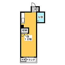 プチパレ  ｜ 愛知県名古屋市西区花の木３丁目（賃貸マンション1R・5階・24.98㎡） その2