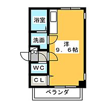 Gracia3  ｜ 愛知県名古屋市西区新道１丁目（賃貸マンション1R・6階・23.20㎡） その2