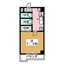 サンリバー江向  ｜ 愛知県名古屋市西区江向町２丁目38-2（賃貸マンション1K・4階・24.48㎡） その2