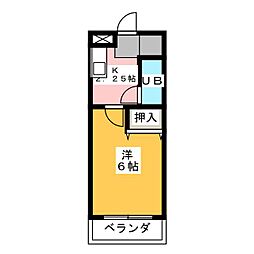 間取図画像 1K