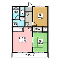 ザ・ファースト又穂  ｜ 愛知県名古屋市西区又穂町５丁目（賃貸マンション2LDK・3階・51.03㎡） その2