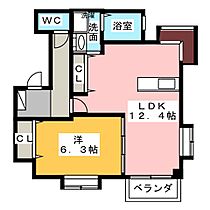 シティハイツ石原  ｜ 愛知県名古屋市西区上名古屋３丁目（賃貸マンション1LDK・5階・48.00㎡） その2