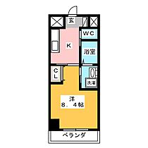 ブルーシャトー  ｜ 愛知県名古屋市西区児玉３丁目（賃貸マンション1K・7階・29.75㎡） その2