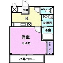 サンエルフII  ｜ 愛知県名古屋市西区花の木１丁目（賃貸マンション1K・2階・29.48㎡） その2