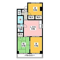 ピュアハイツ7  ｜ 愛知県名古屋市西区南堀越１丁目（賃貸マンション3LDK・2階・57.24㎡） その2