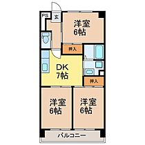 メゾン・パトラージュ  ｜ 愛知県名古屋市西区上堀越町１丁目（賃貸マンション2LDK・5階・58.00㎡） その2