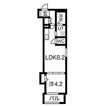 F asecia 日の出 201 ｜ 愛知県名古屋市西区稲生町３丁目33番地（賃貸アパート1LDK・2階・30.51㎡） その2