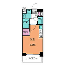 プレサンス名古屋菊井セルカ 704 ｜ 愛知県名古屋市西区菊井１丁目12-19（賃貸マンション1R・7階・25.16㎡） その2