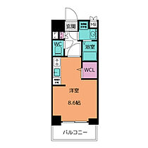 プレサンス名古屋菊井セルカ 1005 ｜ 愛知県名古屋市西区菊井１丁目12-19（賃貸マンション1R・10階・25.84㎡） その2