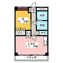 ウィスダムＪ  ｜ 愛知県名古屋市西区児玉１丁目（賃貸マンション1LDK・3階・41.04㎡） その2