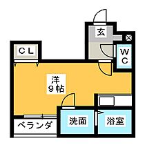 ＲＥＧＡＬＥＳＴ-KLC名西  ｜ 愛知県名古屋市西区名西２丁目（賃貸アパート1R・1階・24.71㎡） その2