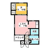 Ｃｈｅｒｉｍ庄内通Ｅａｓｔ  ｜ 愛知県名古屋市西区香呑町５丁目（賃貸アパート1LDK・1階・32.40㎡） その2