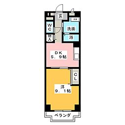 間取図画像 1DK