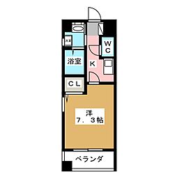間取図画像 1K