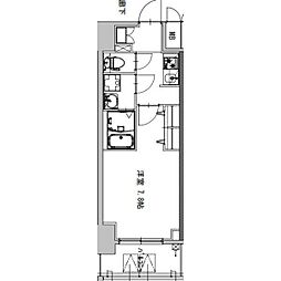 S-RESIDENCE庄内通駅前curere(クラーレ) 1Kの間取図画像