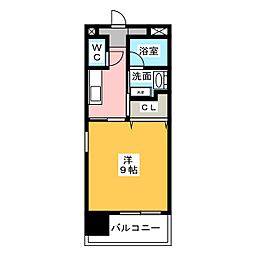 間取図画像 1K