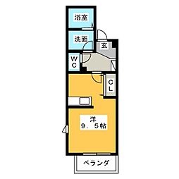 間取図画像 ワンルーム