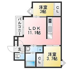 🉐敷金礼金0円！🉐REGALEST　WOOD　TERRACE　J...