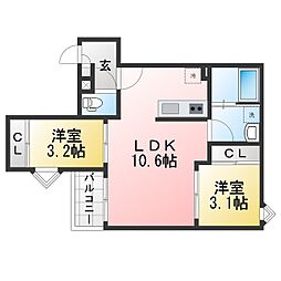 🉐敷金礼金0円！🉐REGALEST　WOOD　TERRACE　J...