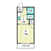 ドミール八前  ｜ 愛知県名古屋市名東区八前３丁目（賃貸アパート1K・1階・21.00㎡） その2