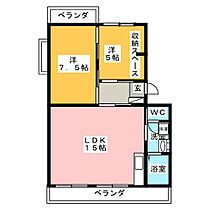 アメニティ竹越  ｜ 愛知県名古屋市千種区竹越１丁目（賃貸マンション2LDK・3階・53.34㎡） その2