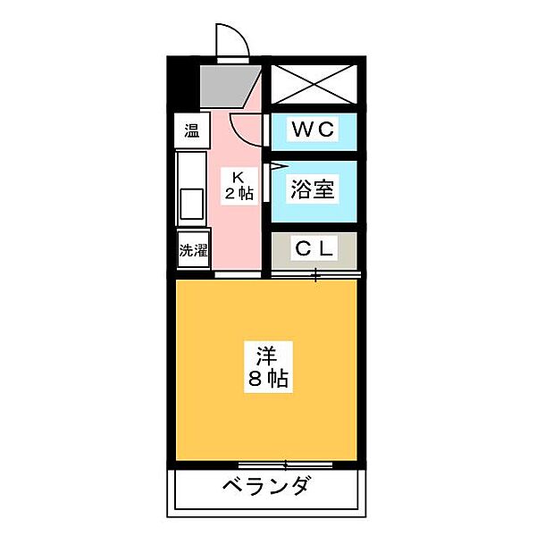 アゼリアコート名東 ｜愛知県名古屋市名東区つつじが丘(賃貸マンション1K・3階・24.10㎡)の写真 その2