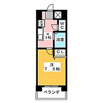 シャトルヨシモ  ｜ 愛知県名古屋市名東区石が根町（賃貸マンション1K・1階・28.13㎡） その2