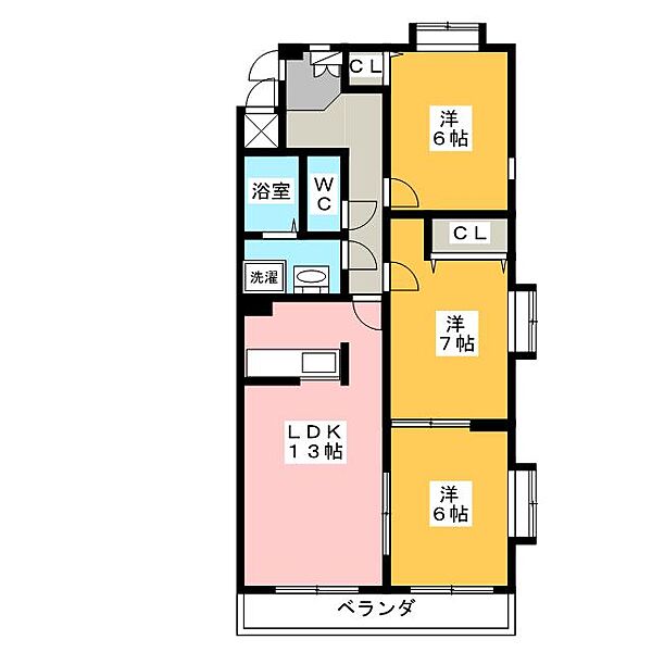 グランドメゾン新池 ｜愛知県名古屋市千種区新池町２丁目(賃貸マンション3LDK・1階・67.23㎡)の写真 その2