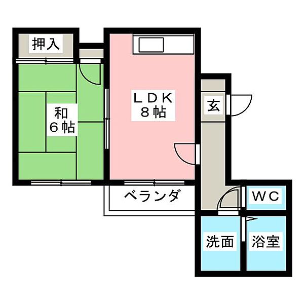 エンゼル本山 ｜愛知県名古屋市千種区本山町２丁目(賃貸マンション1LDK・4階・34.43㎡)の写真 その2