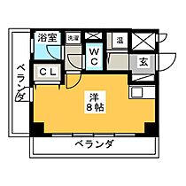 グリーンヒルズ猫洞  ｜ 愛知県名古屋市千種区猫洞通３丁目（賃貸マンション1R・3階・26.10㎡） その2