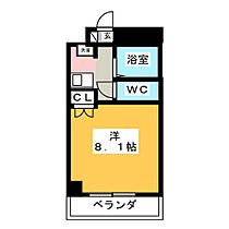 ウイステリア星ヶ丘  ｜ 愛知県名古屋市千種区星が丘元町（賃貸マンション1K・6階・22.73㎡） その2