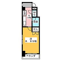 シティライフ社台  ｜ 愛知県名古屋市名東区一社３丁目（賃貸マンション1K・1階・24.89㎡） その2