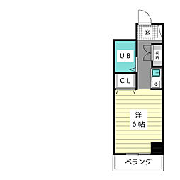 間取図画像 ワンルーム