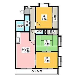 間取図画像 3LDK