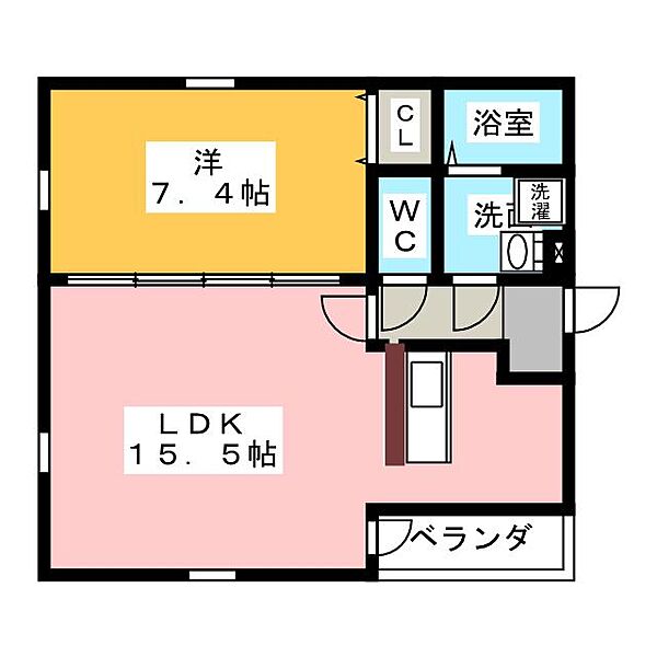 グランレーヴ大曽根II ｜愛知県名古屋市北区山田２丁目(賃貸アパート1LDK・1階・47.51㎡)の写真 その2