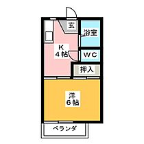 グリーンハイツ守山  ｜ 愛知県名古屋市守山区町南（賃貸アパート1K・2階・21.21㎡） その2