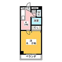 フェアリーライフ  ｜ 愛知県名古屋市東区矢田４丁目（賃貸マンション1K・3階・28.00㎡） その2