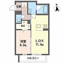 ル　シマン 202 ｜ 愛知県名古屋市東区古出来２丁目202番（賃貸マンション1LDK・2階・46.22㎡） その2