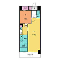 レジディア白壁  ｜ 愛知県名古屋市東区白壁４丁目（賃貸マンション1LDK・10階・42.33㎡） その2