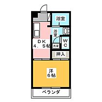 第一下林ビル  ｜ 愛知県名古屋市北区山田１丁目（賃貸マンション1DK・5階・29.16㎡） その2