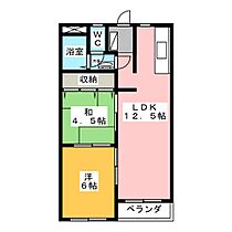 コーポ鈴木  ｜ 愛知県名古屋市東区矢田１丁目（賃貸マンション2LDK・3階・44.55㎡） その2