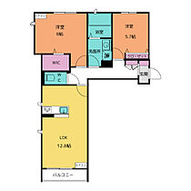 Ｒｅｌａｆｏｒｔ川西  ｜ 愛知県名古屋市守山区川西２丁目（賃貸アパート2LDK・2階・64.25㎡） その2