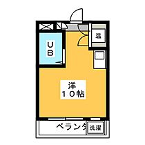 サンハイツ小山  ｜ 愛知県名古屋市東区大幸１丁目（賃貸マンション1R・4階・21.06㎡） その2