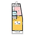 アビテ新守山4階3.3万円