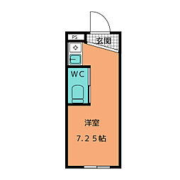 名古屋市北区上飯田南町5丁目マンション ワンルームの間取図画像