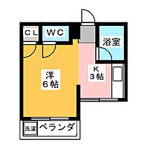 丸協マンション  ｜ 愛知県名古屋市西区中小田井２丁目（賃貸マンション1K・4階・22.00㎡） その2